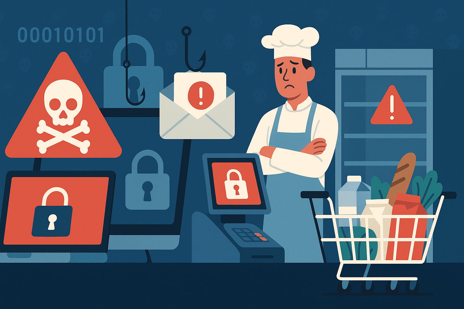 Cyberattacks Are Targeting the Food Industry