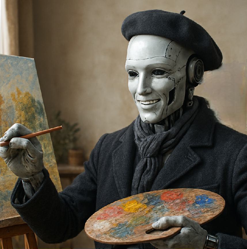 Image edited using Windows Paint smart object remover showing artifacts where the camera was removed.